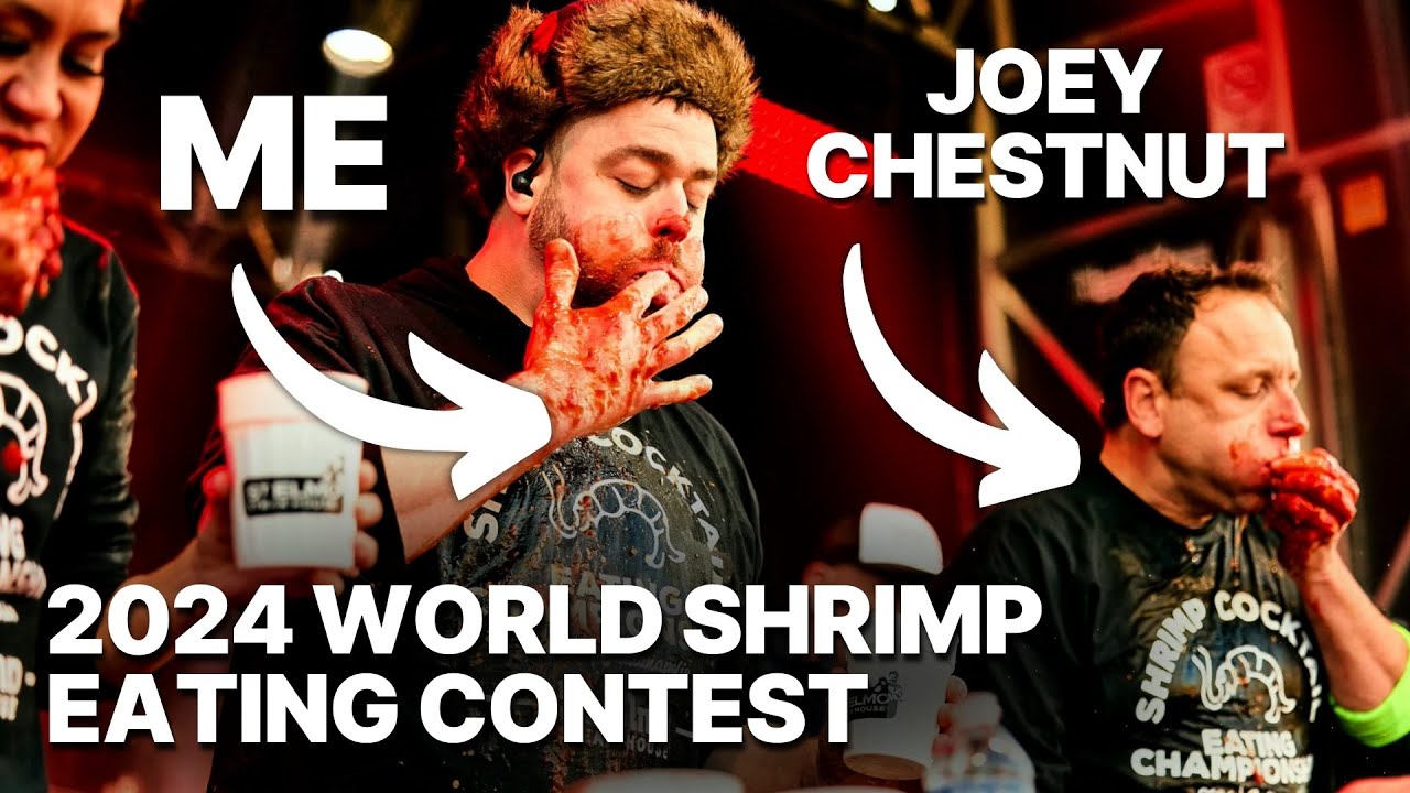 2024 World Shrimp Eating Contest @JoeyChestnutYouTube 