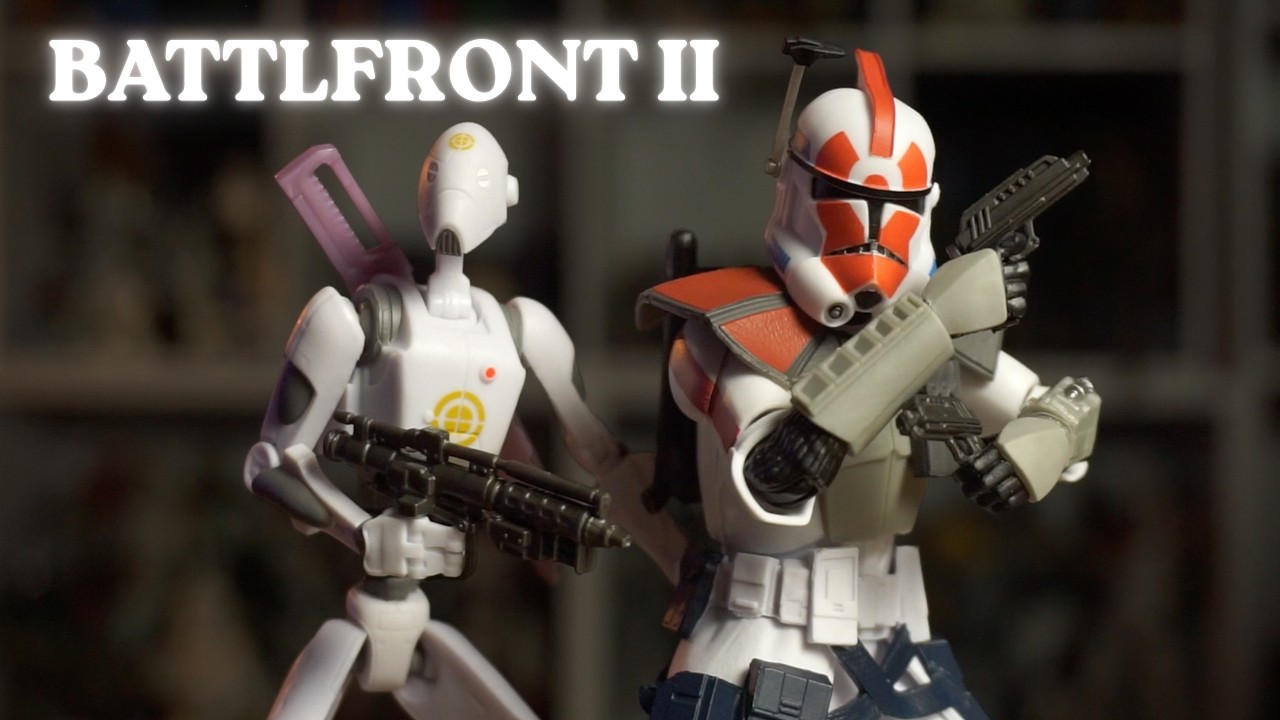 Набор из двух фигурок Hasbro Black Series: ARC Trooper и Commando Droid! Лучше поздно, чем никогд...