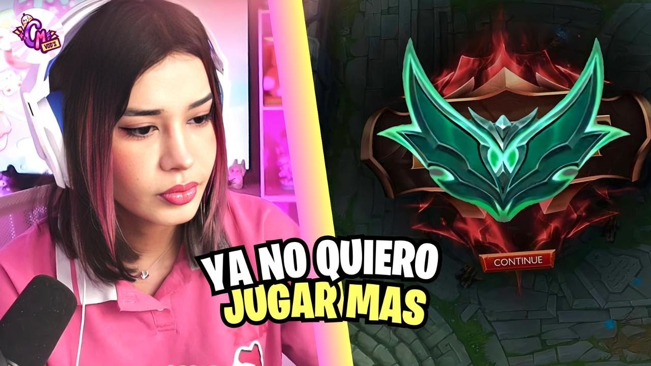 YA NO QUIERO JUGAR MAS 😞 / CRYSTAL MOLLY JUEGA LOL CON NEZUMI