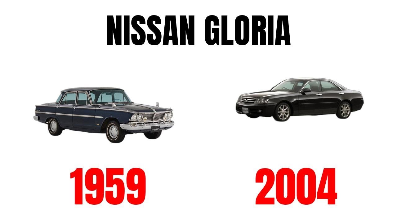 Nissan Gloria (Evolution 1959 - 2004) - All generations
