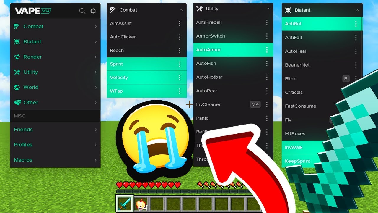 Cheater CRIES after I caught VAPE V4 in a Screenshare!