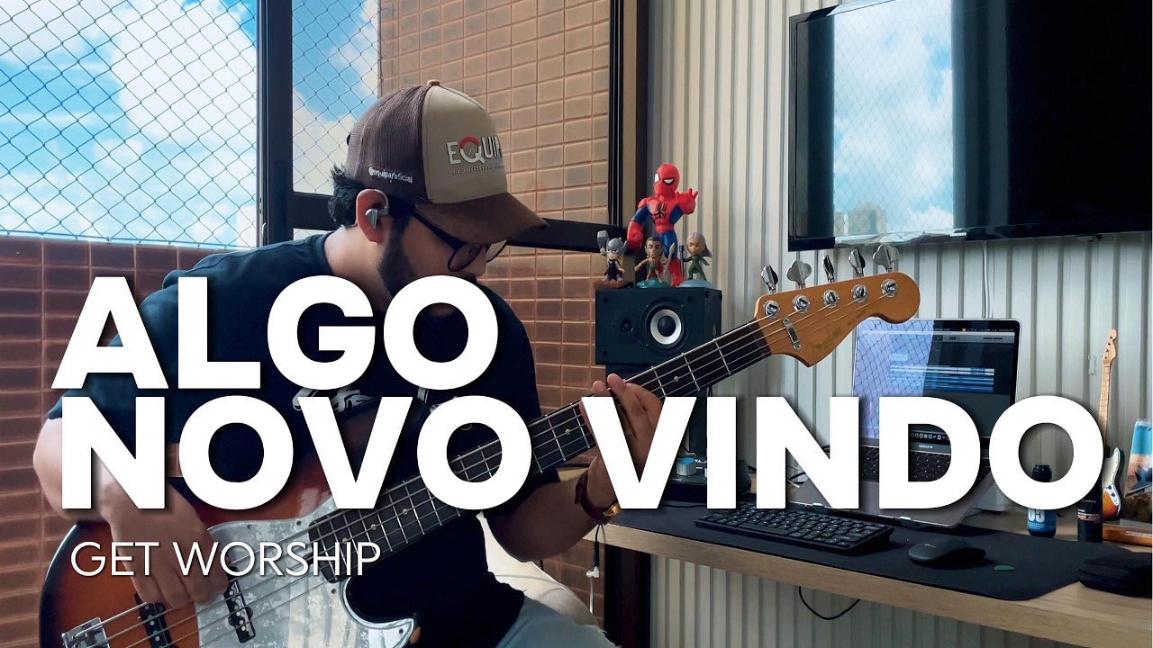 ALGO NOVO VINDO - Get Worship | BASS COVER @GetWorship