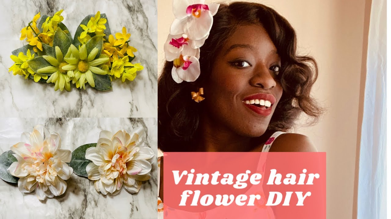 Diy Vintage Hair Flowers