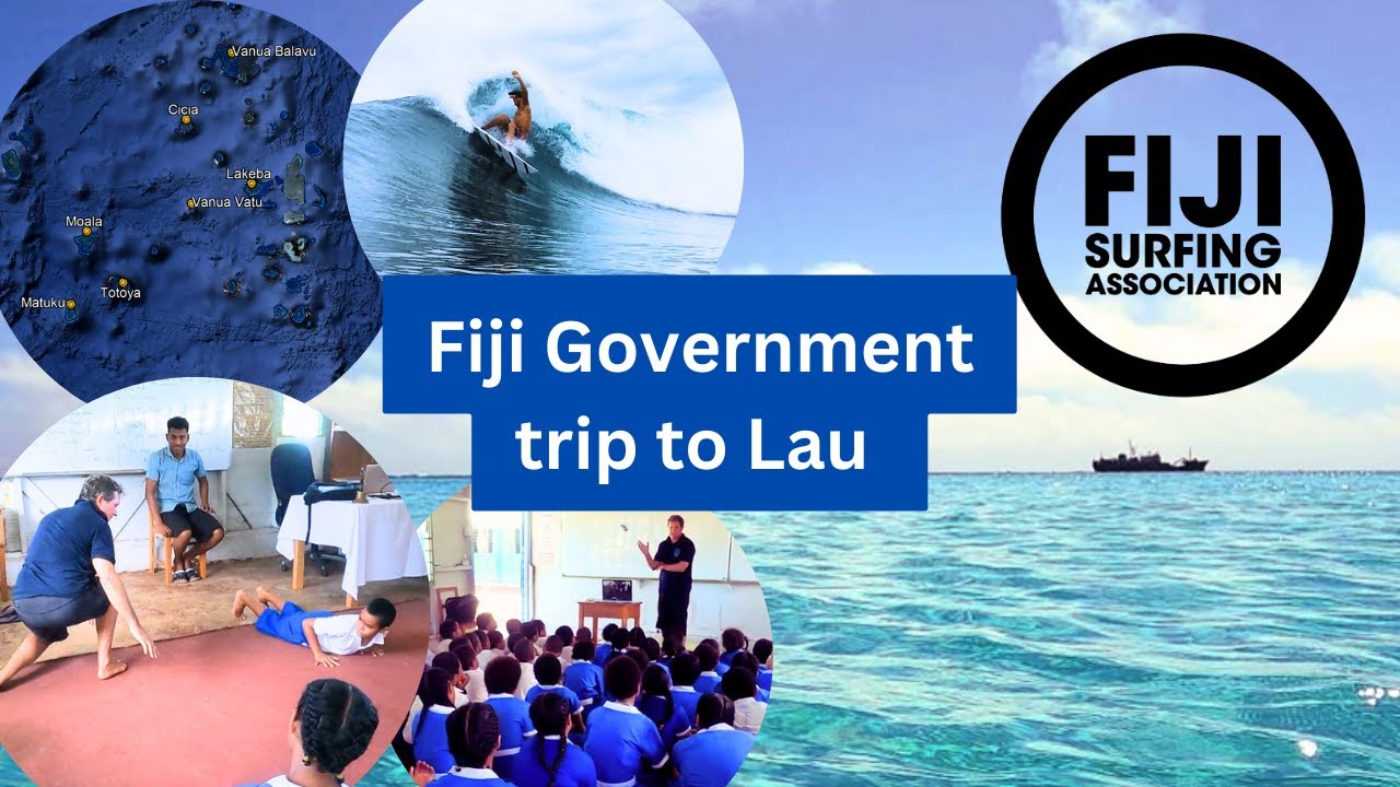 An eye-opening Fiji Government trip through Lau Group for surfing development