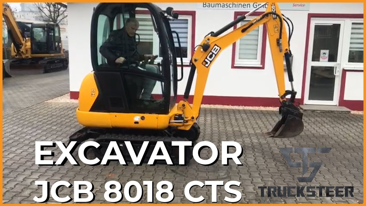 JCB 8018 CTS din 2016 - 1960 ore