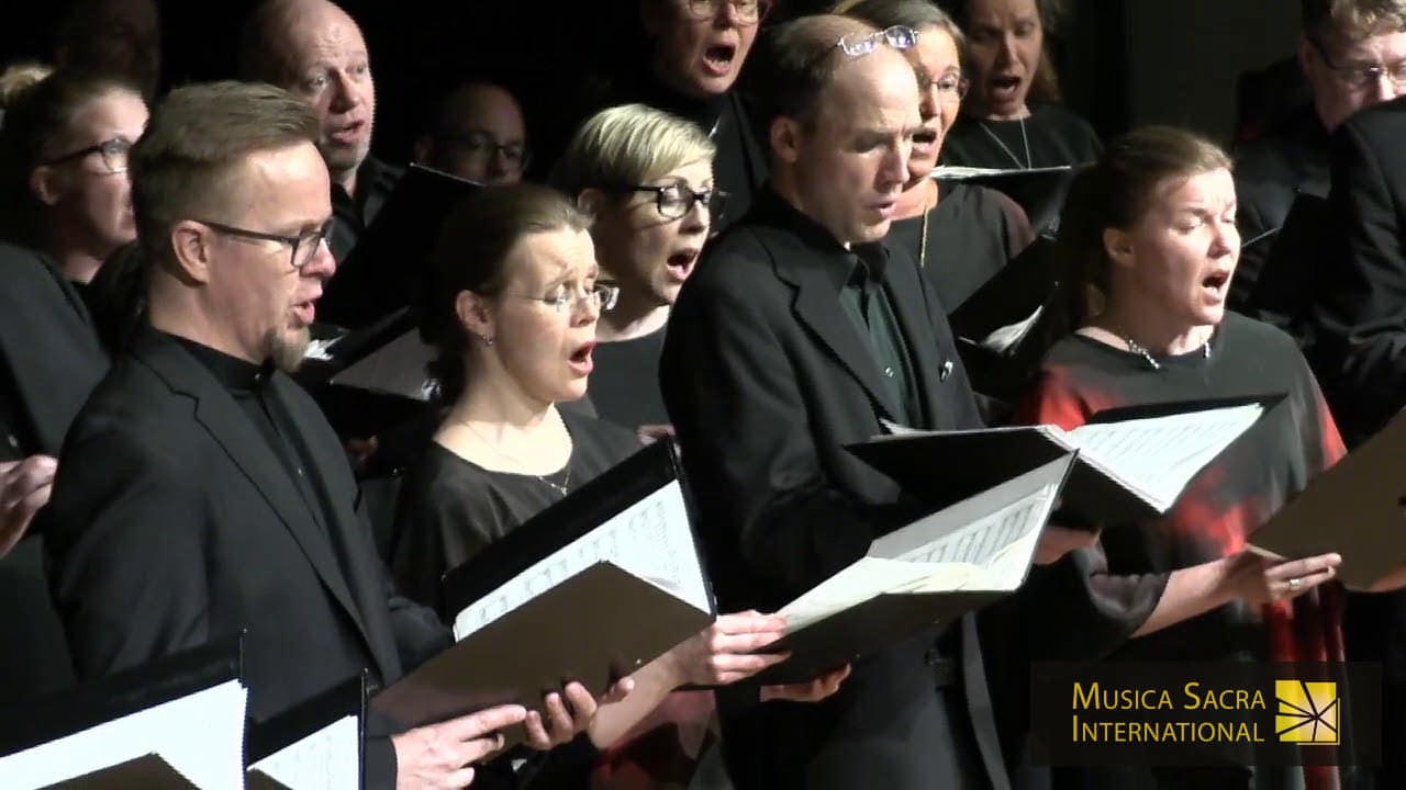 Suomen Kanttorikuoro (Finnland): Koska valaissee kointähtönen, MUSICA SACRA INTERNATIONAL 2018