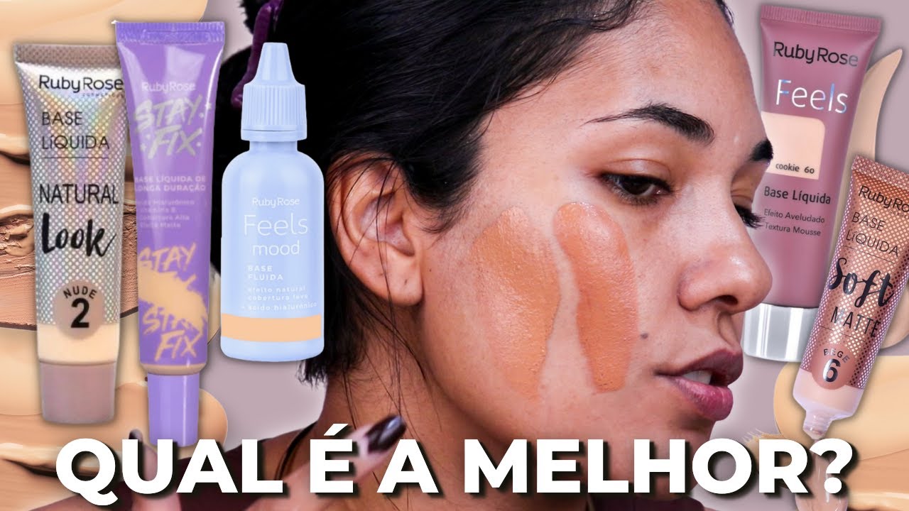 MELHOR BASE DE RUBY ROSE - COMO ESCOLHER A MELHOR BASE DE RUBY ROSE
