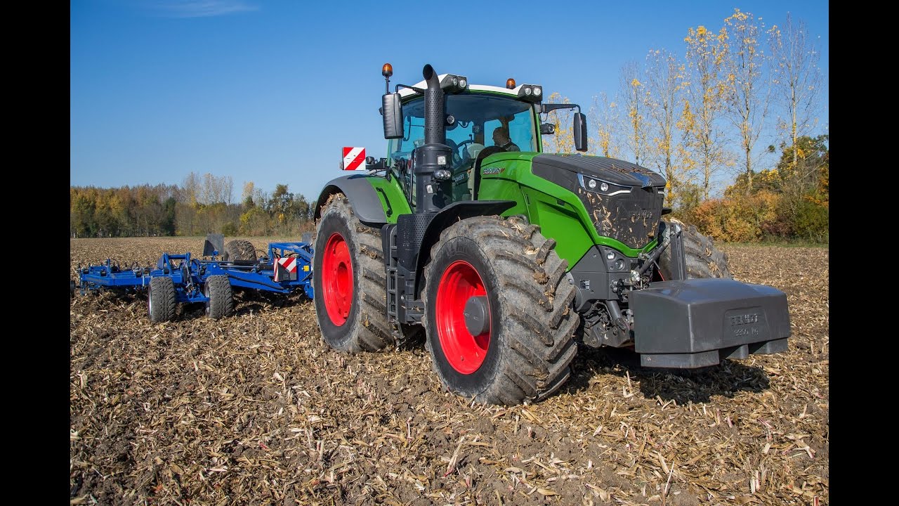 Fendt 1050 + Déchaumeur à dents Köckerling Vector 9m
