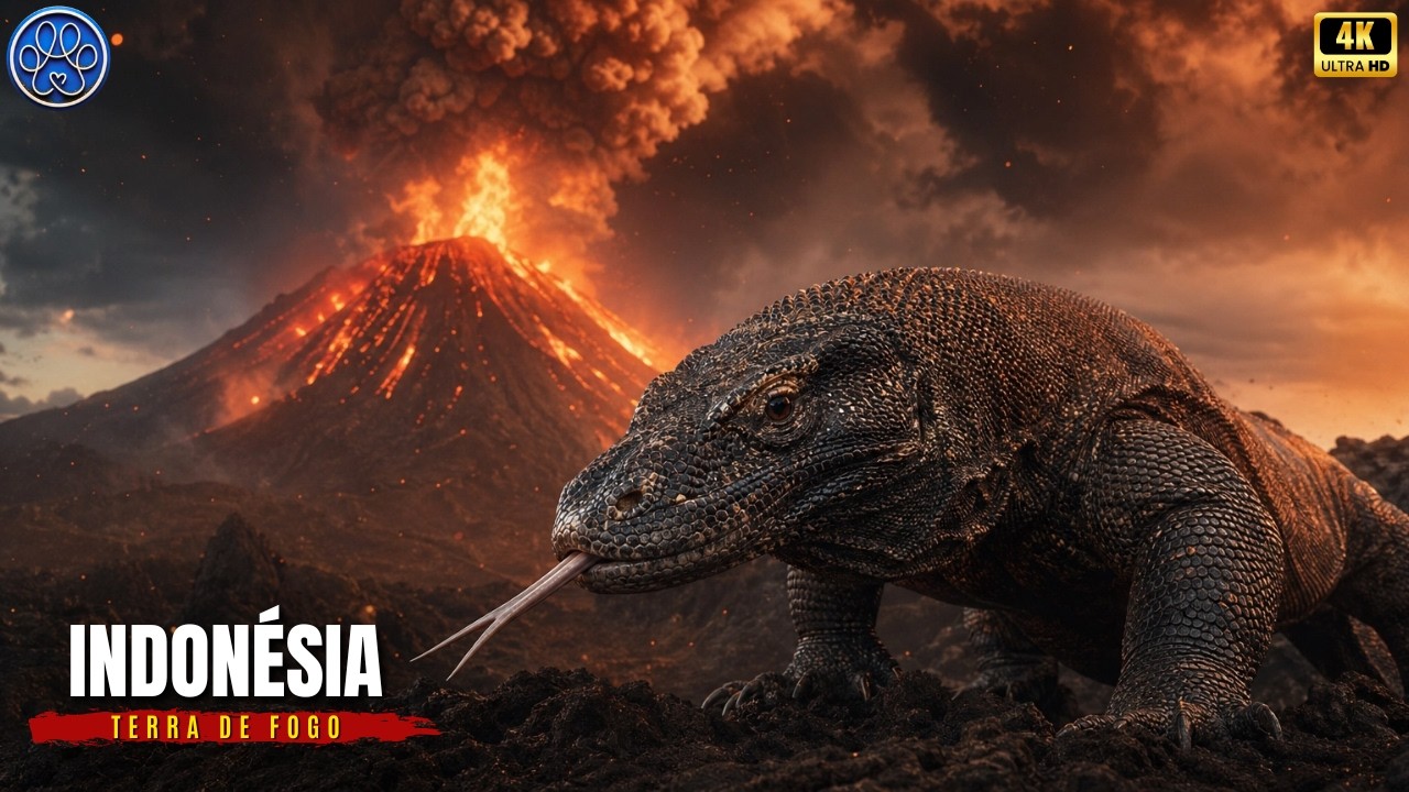 Indonésia, Terra de Fogo! #documentary #wildlife #jungle #volcano