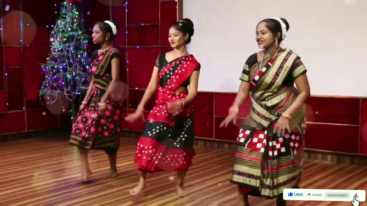 Mor Jisu Raja _ Christmas _ Christian Sambalpuri Dance _ Grace, Naina & Joyc_Full-HD 21 May 2023