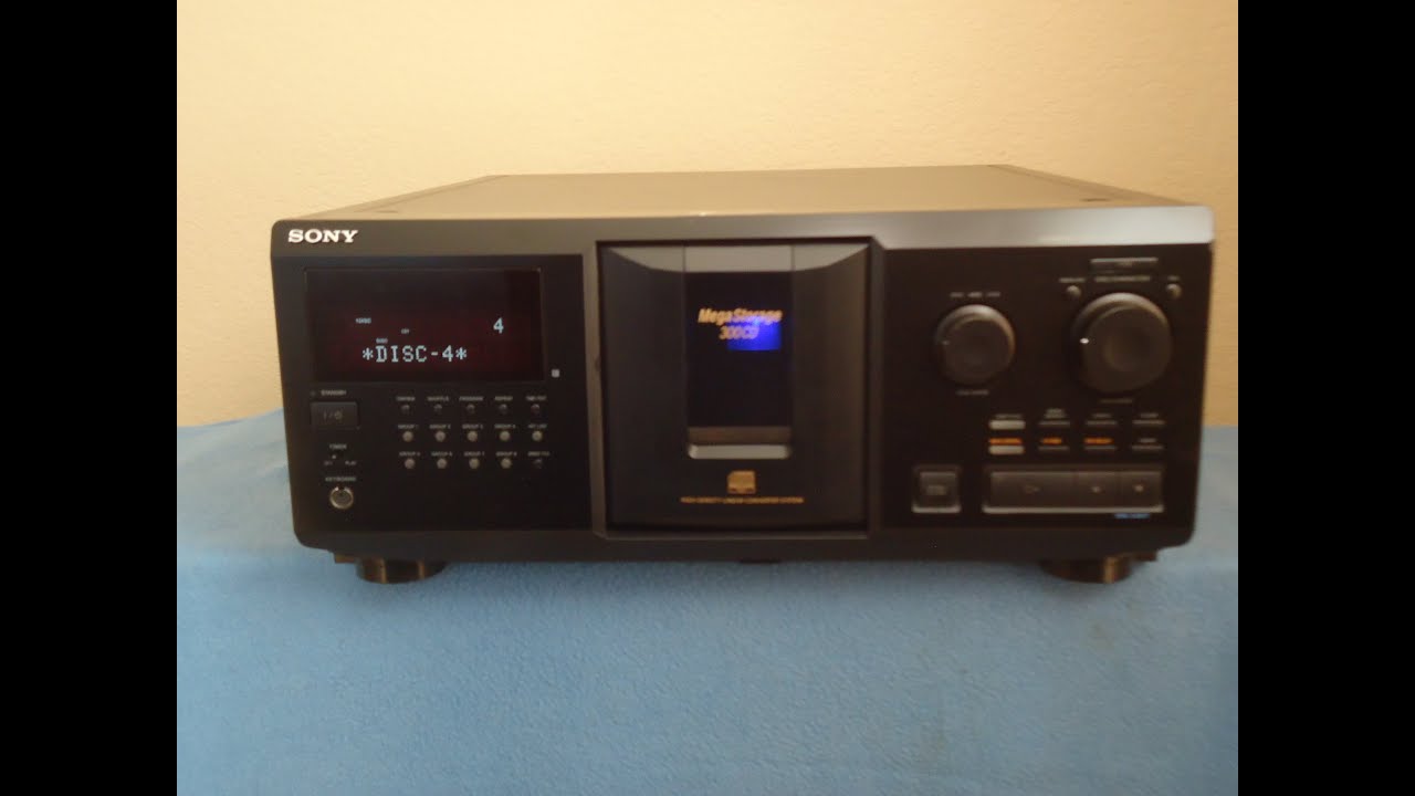 Sony CDP-CX355  CD Player , Mega storage 300CD's_______________9104333