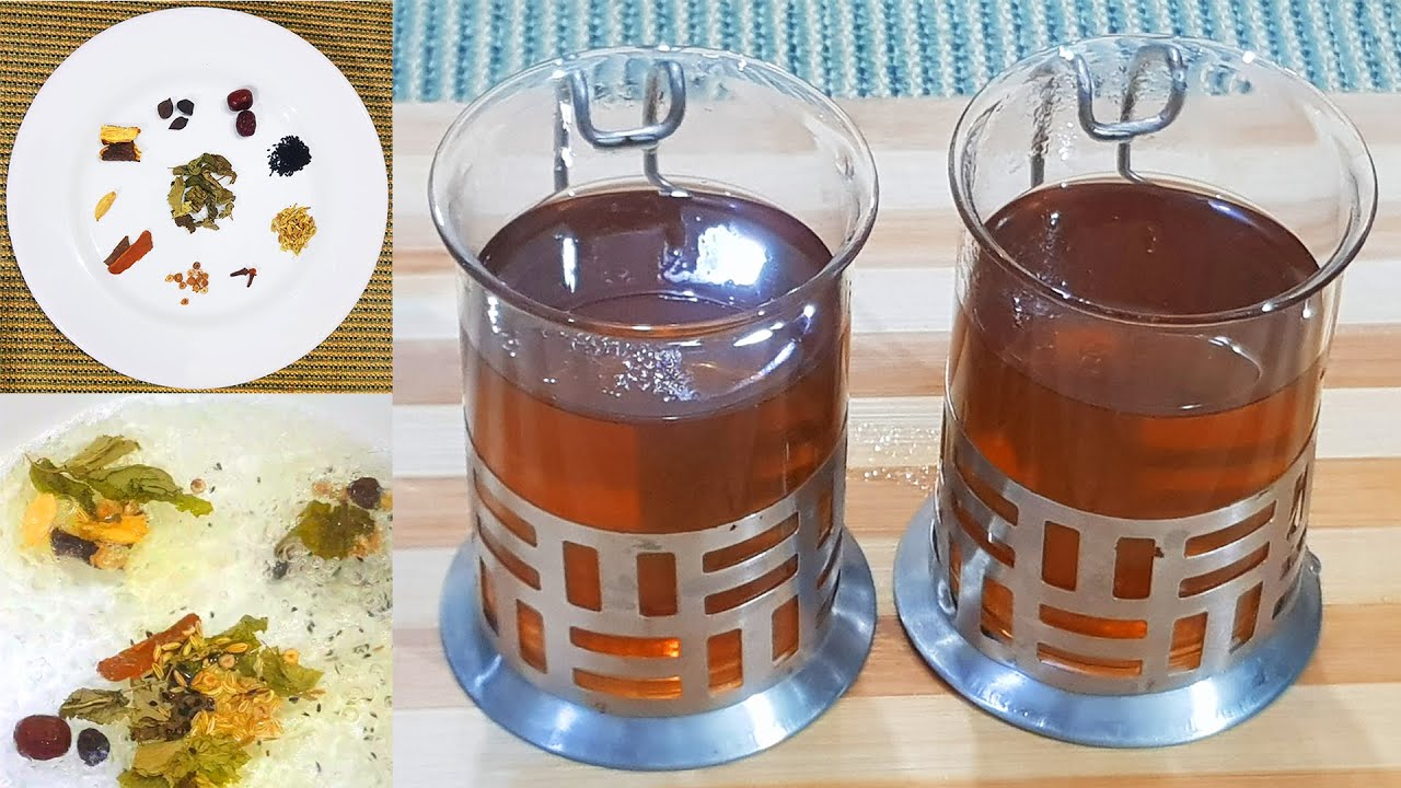 Best Herbal Tea | Desi Kehwa, Kadha for Sore Throat, Cold Flu, Cough and Corona Remedy