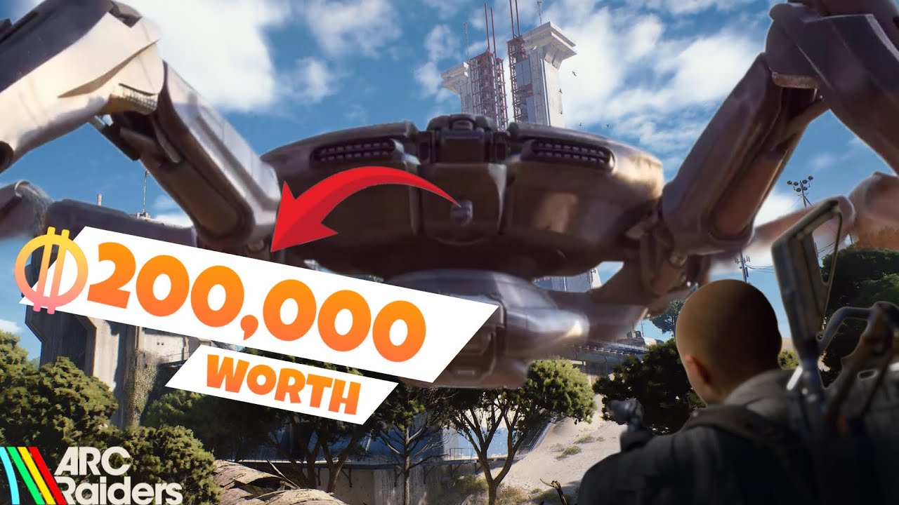 ARC RAIDERS | EXTRACTING WITH 200,000 WORTH OF GOOP!!! #arcraiders #arcraidersgameplay #fyp #games 