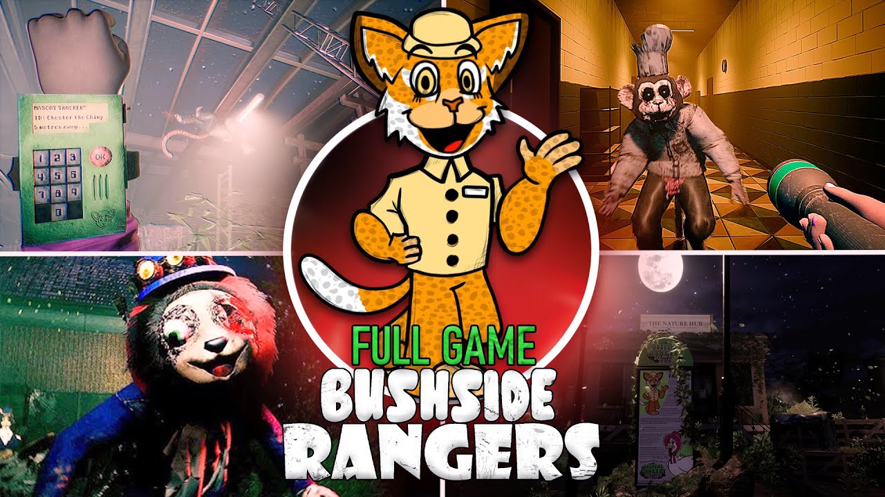Bushside Rangers FULL GAME (All Jumpscares & All Bosses)