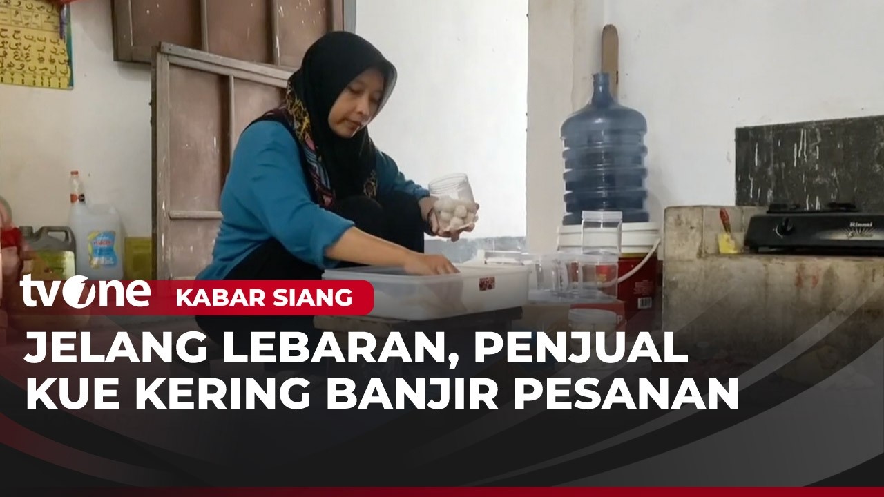 Penjual Kue Kering Banjir Orderan | Kabar Siang
