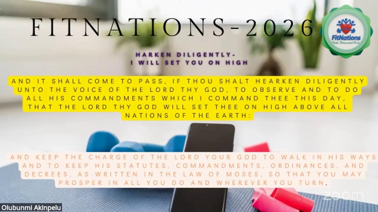 Fit Nations Prayers/Meetings/Dance