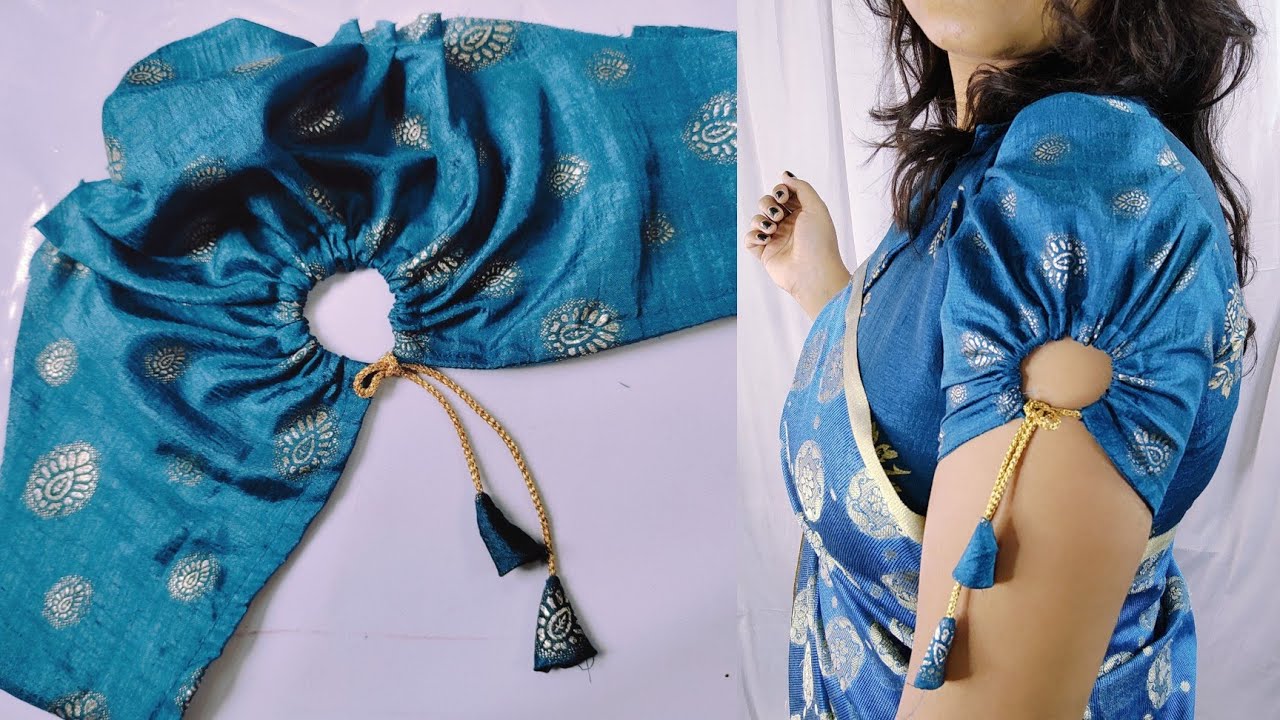 Gorgeous Short Puff Sleeves Design🤩 | New pattern Sleeves