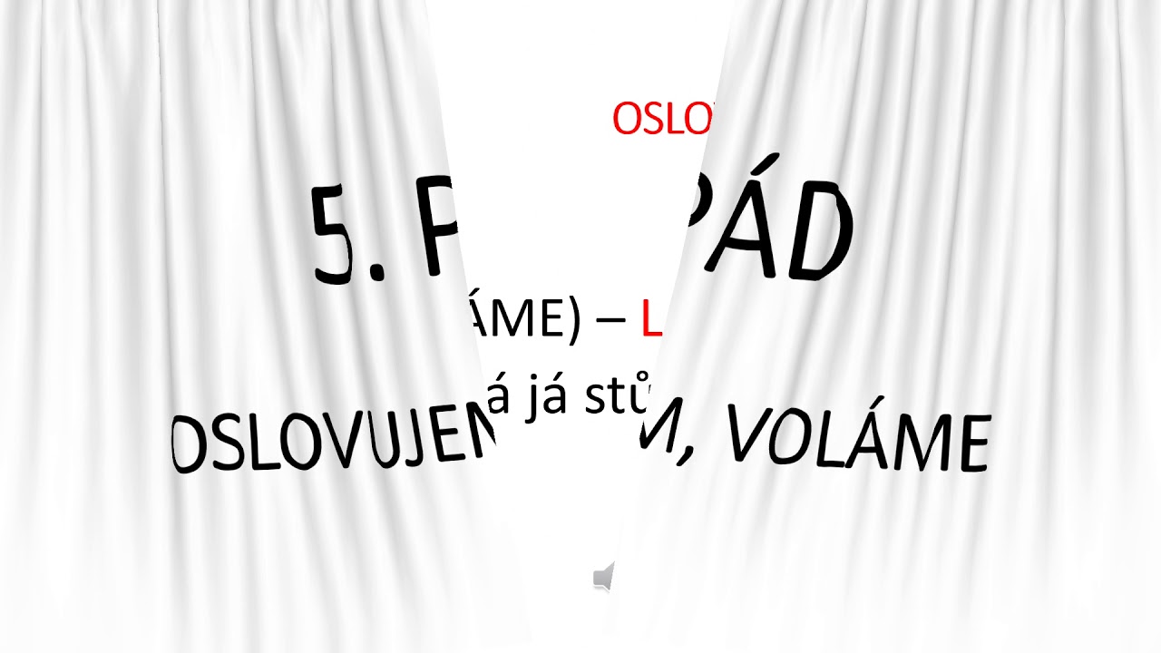 ČJ 7 pádů Pádové otázky