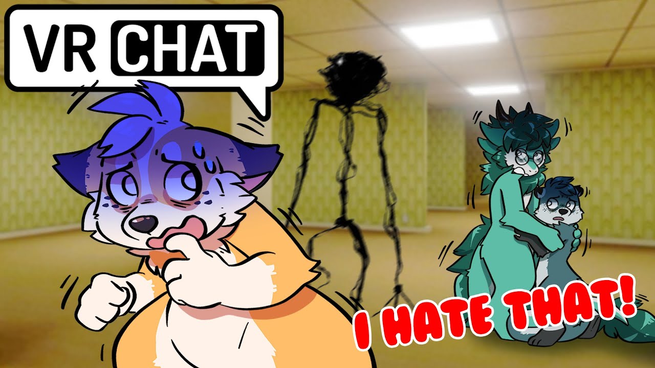 ЗАСТРЯЛ В ПОДСОБНЫХ КОМНАТАХ | Фурри в VRChat