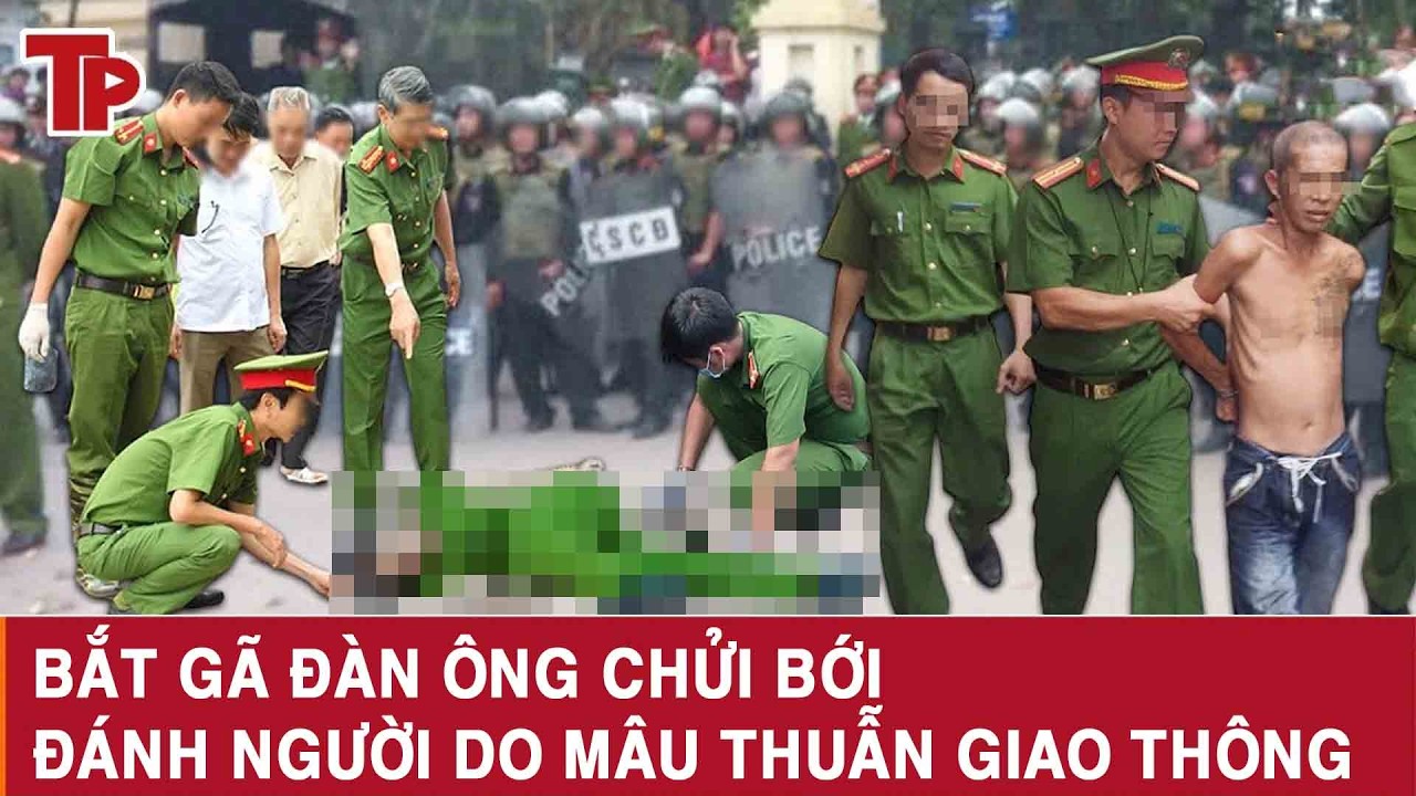 Sáng 11/3: Bắt giữ gã đàn ông chửi bới, đánh người do mâu thuẫn giao thông gây náo loạn ở Hưng Yên
