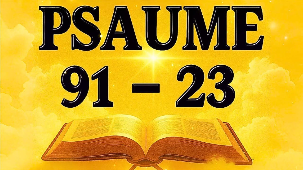 PRIÈRE DU 22 JANVIER - PSAUME 91 et PSAUME 23 - L'une des PRIÈRES LES PLUS PUISSANTES de la BIBLE.