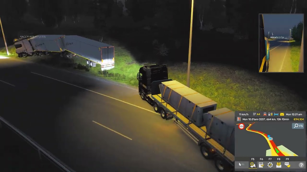 Big Ventilation Shaft Trasporting | Rennes To Leipzig 1370km | Euro Truck Simulator 2