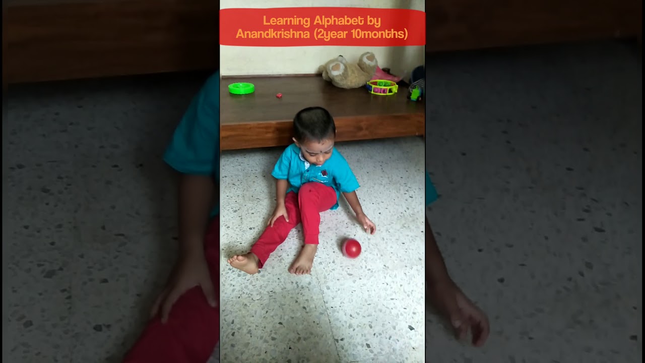 Learning alphabet by Anandkrishna