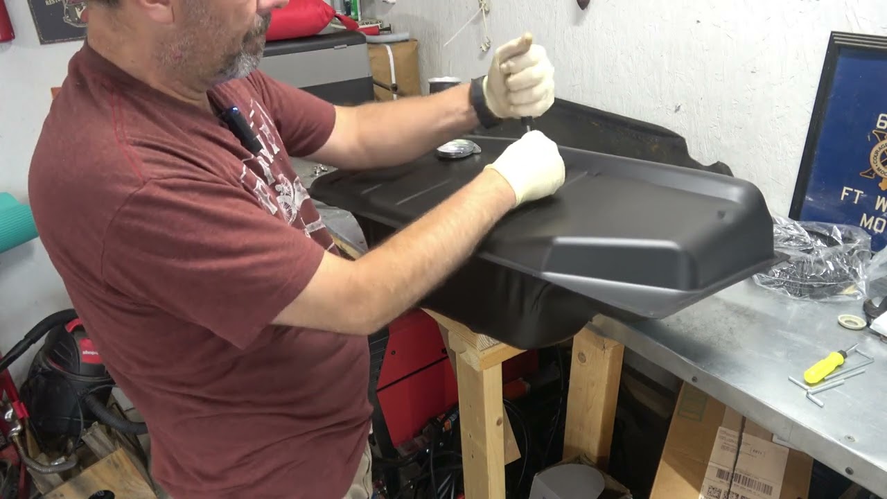 66 Beetle Resto Series Part 10:  Fuel Tank Replacement and Fuel Lines Too!