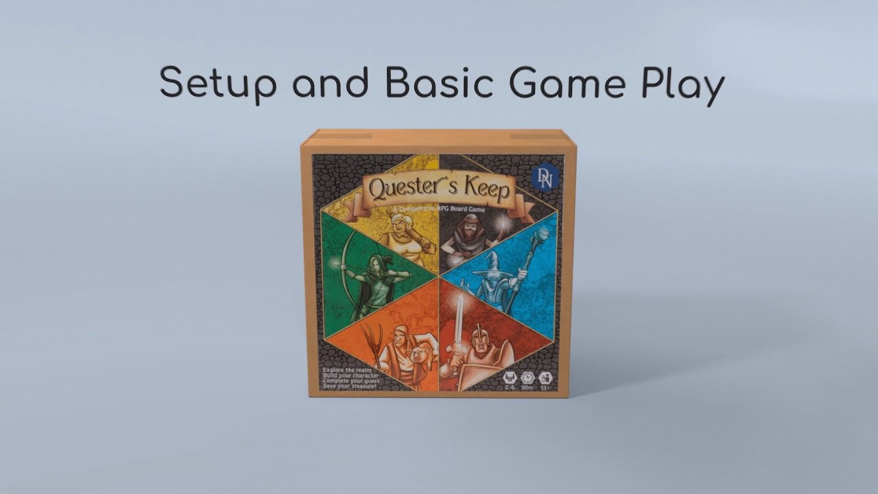 Quester's Keep Basic Rules Setup and Play