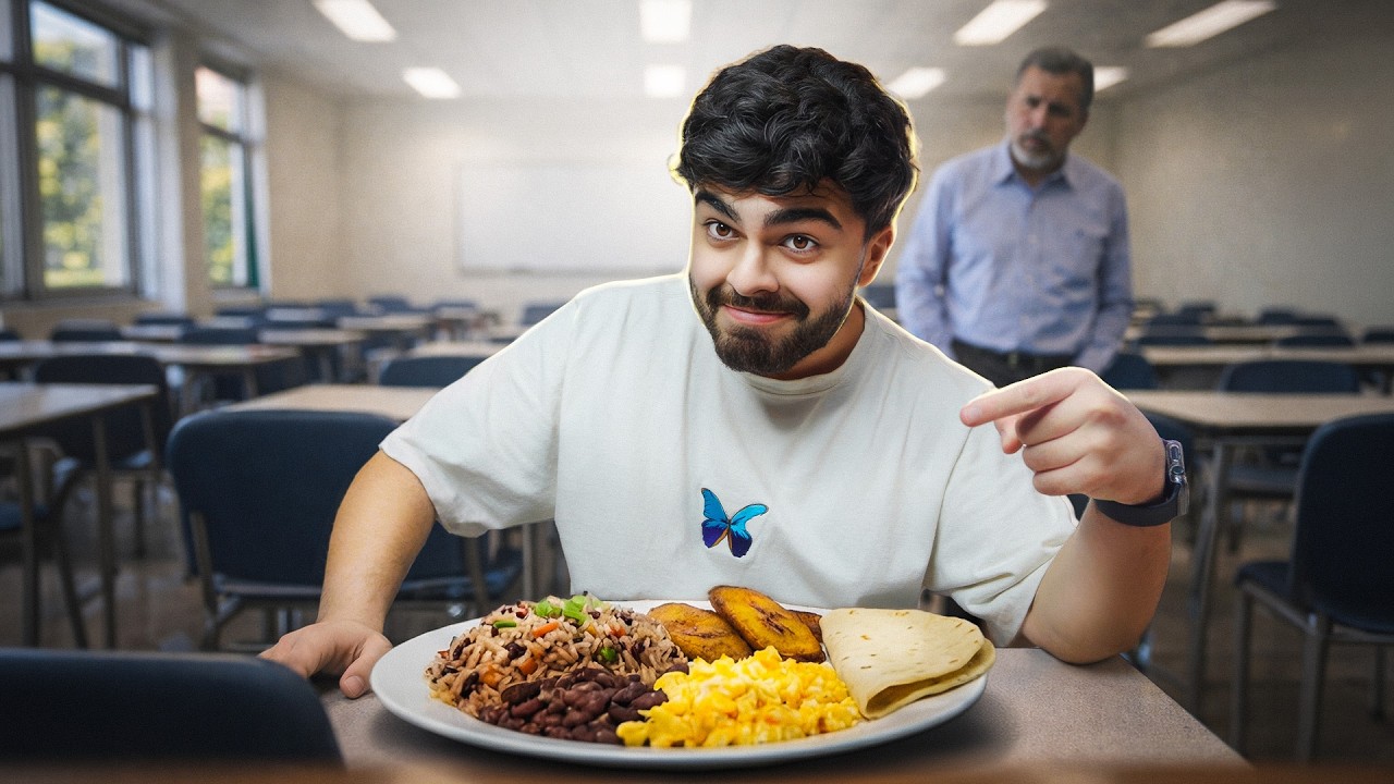 Sobreviví 24h Comiendo en Universidades 👨🏻‍🎓🍽️🇨🇷