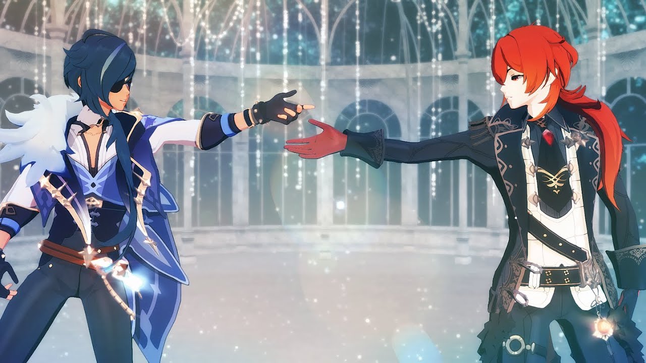 【原神 / Genshin Impact MMD】DAYBREAK FRONTLINE【ディルック + ガイア |Diluc,Kaeya】