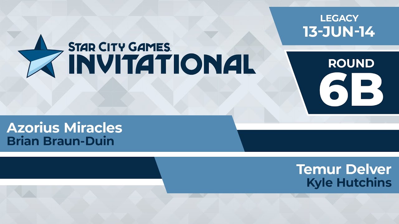 SCGINVI: Round 6b - Brian Braun-Duin vs Kyle Hutchins | Legacy
