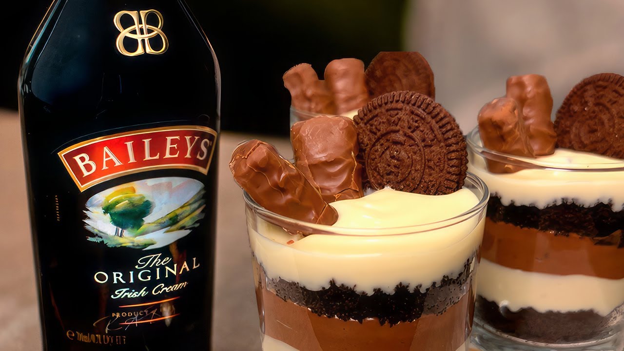 Easy No-Bake Baileys Irish Cream Cheesecake: A Delicious Dessert Recipe at Home.