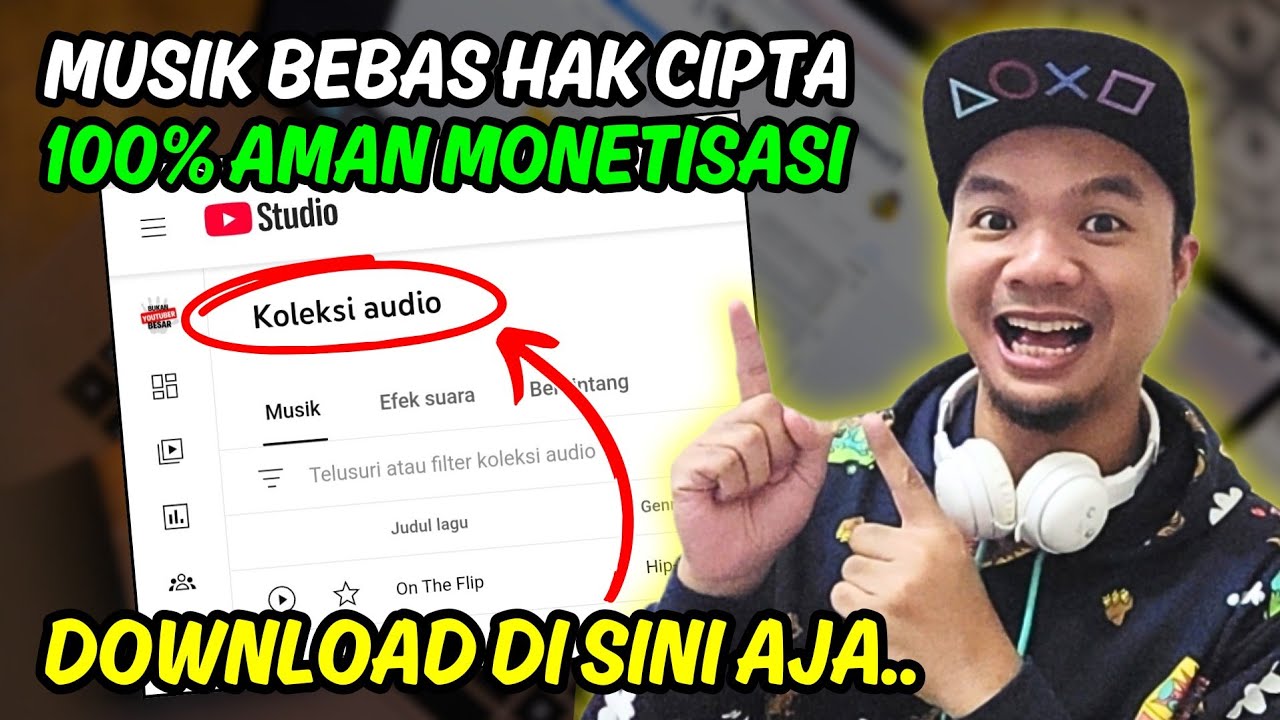 Cara Download Musik Bebas Hak Cipta (No Copyright Sound) Aman untuk Monetisasi