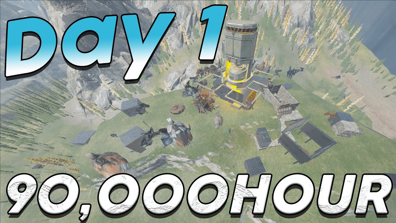 How A 90,000 Hour Tribe DOMINATES Day 1 - ARK MTS