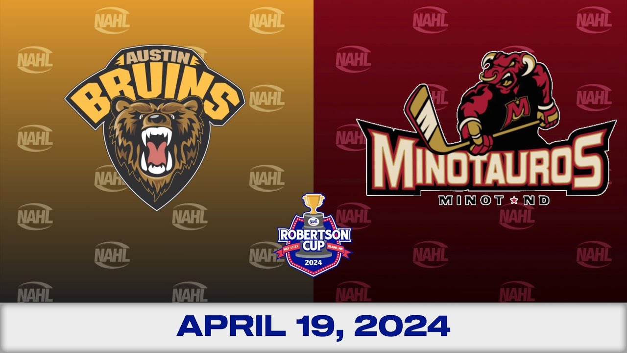 NAHL Game Highlights | Austin vs Minot - 4.19.24