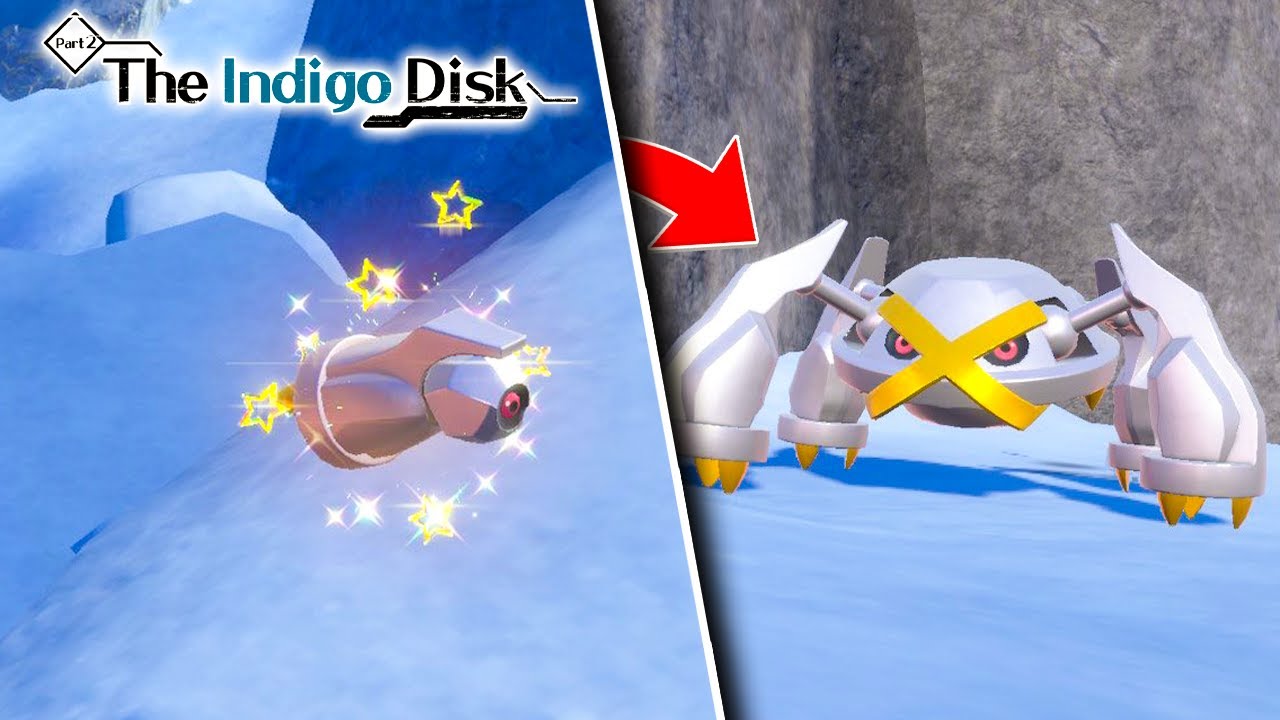 HOW TO FIND SHINY BELDUM IN POKEMON VIOLET! New Indigo Disk DLC Pokemon