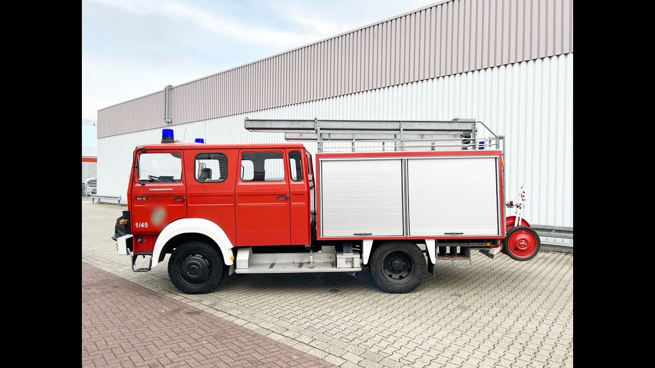 IVECO-MAGIRUS 90-16 AW 4x4 Doka, LF 16 TS