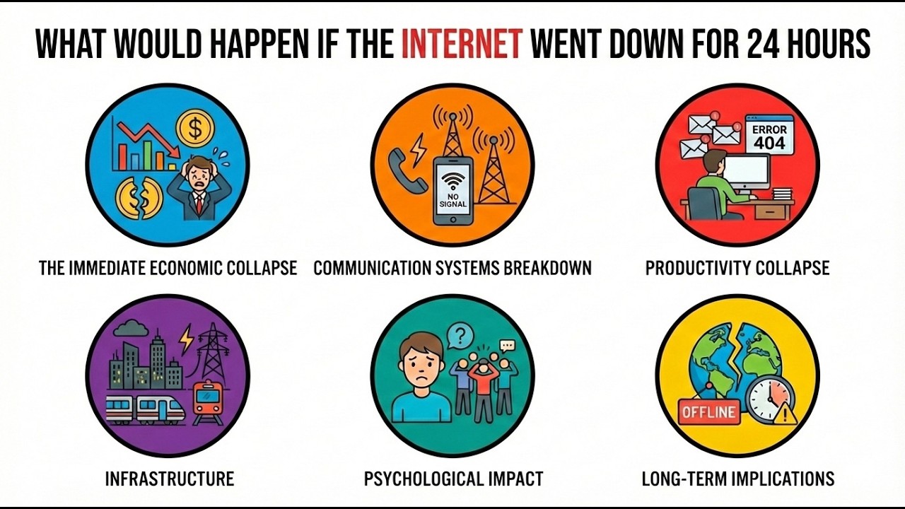 What Would Happen If The Internet Went Down For 24