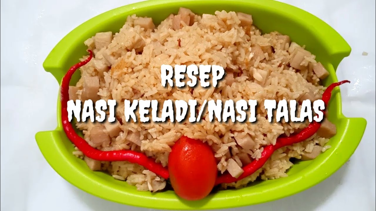RESEP NASI KELADI‼️NASI TALAS GURIH.@adeyasminevlog9974