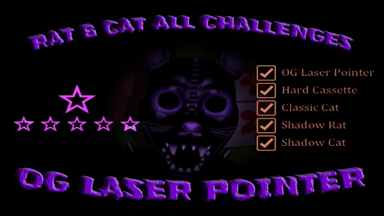 FNaC 3, But Better! - Rat & Cat All Challenges OGLP