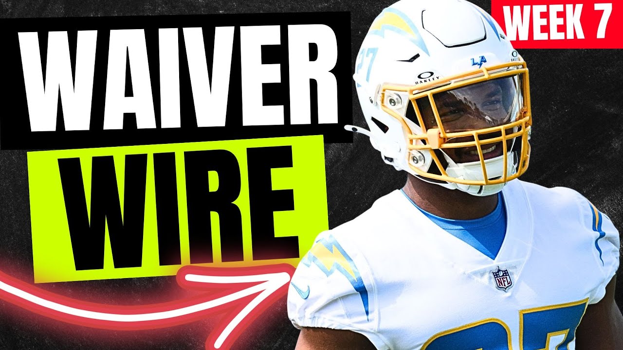 🚨 MUST ADD Waiver Wire Targets in Week 7 Fantasy Football! 🚨