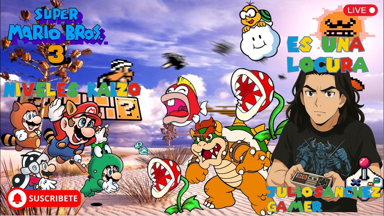 🎮SUPER MARIO BROS 3, NIVELES KAIZO! 🎮 | Gameplay en Español!