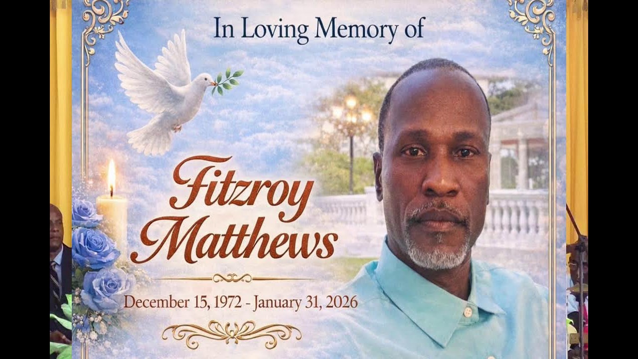 Thanksgiving Service for the life of Fitzroy Matthews {14-03-2026}