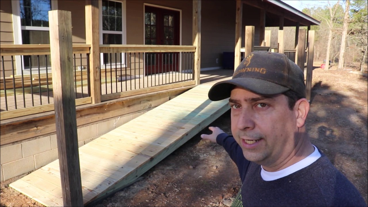 Building My Own Home: Episode 132 -  Building the Ramps and Side Steps