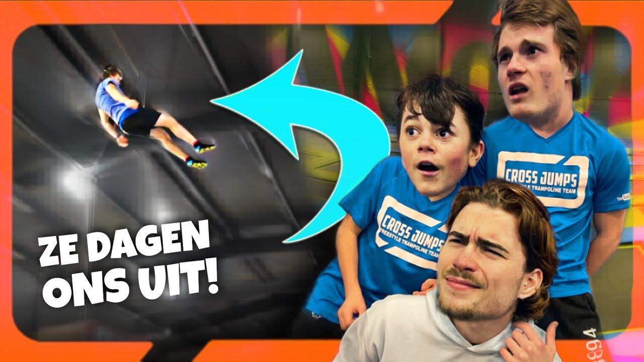 WIJ DOEN CHALLENGES IN WOOP TRAMPOLINE PARK!