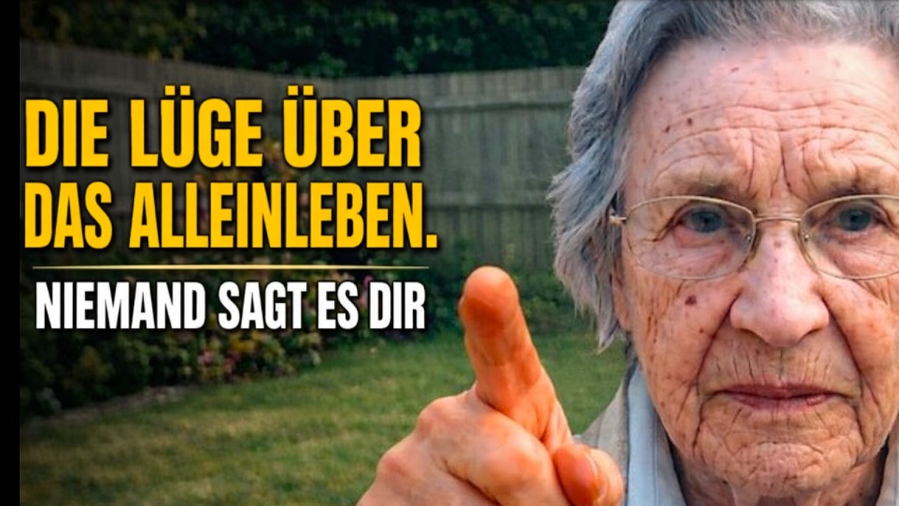 Ich bin 83 Jahre alt. Niemand sagt dir DIESE Wahrheit über das Alleinleben. 3 WICHTIGE ERKENNTNISSE