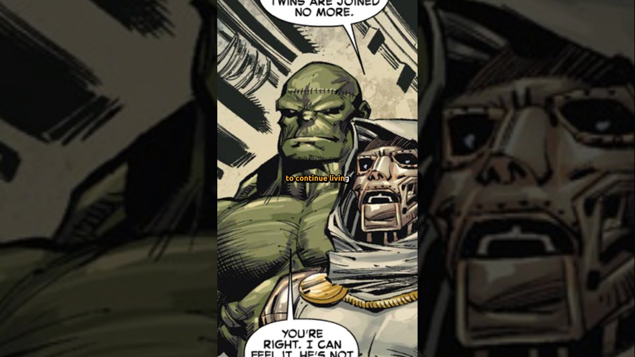 Hulk Gets Rid Of Bruce Banner...