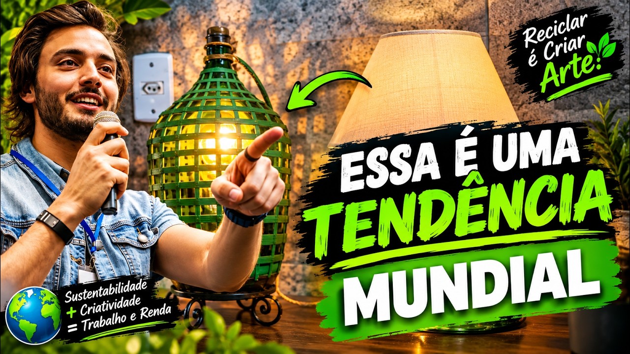 De Garrafão a Abajur: A Transformação que Vai Deixar Sua Casa Mais Estilosa