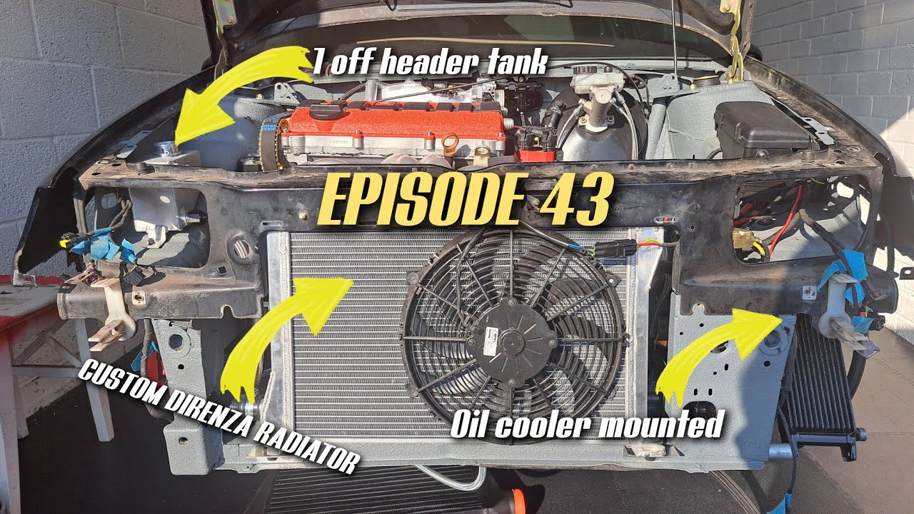 Project 5AXO Ep43 - Citroën Saxo VTS Turbo - custom cooling setup